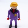 Playmobil 31259 Playmobil Homme Violet Col Noir skieur 3684