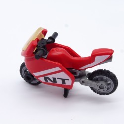 Playmobil 31669 Playmobil Moto de Course Rouge Enfant 4780