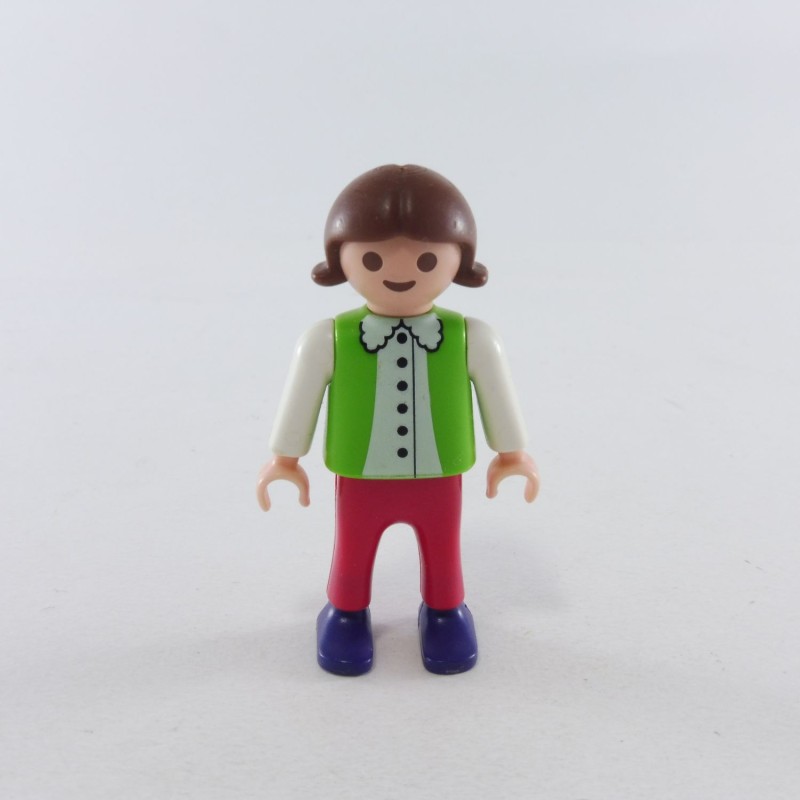 Playmobil 14855 Playmobil Enfant Fille Rose Blanc Vert 4549