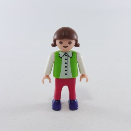 Playmobil 14855 Playmobil Enfant Fille Rose Blanc Vert 4549