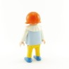 Playmobil Enfant Fille Bleu Blanc Jaune Col Blanc 3008