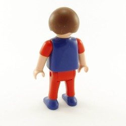 Playmobil Enfant Garçon Rouge et Bleu Dessin 54 SPORTS 3647