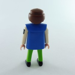 Playmobil Homme Vert et Bleu Pilote Hélicoptère 3220 5749