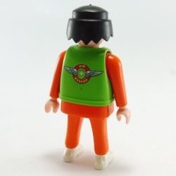 Playmobil Orange man with Green Waistcoat Air Rescue