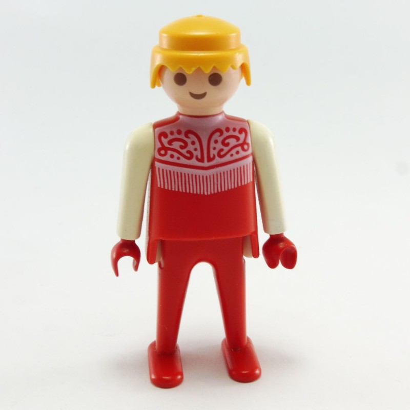 Playmobil Cowboy Red & White Fringes Hands