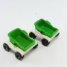 Playmobil 30187 Playmobil Set of 2 Vintage Strollers 3145 3195 3416 3597 without handles