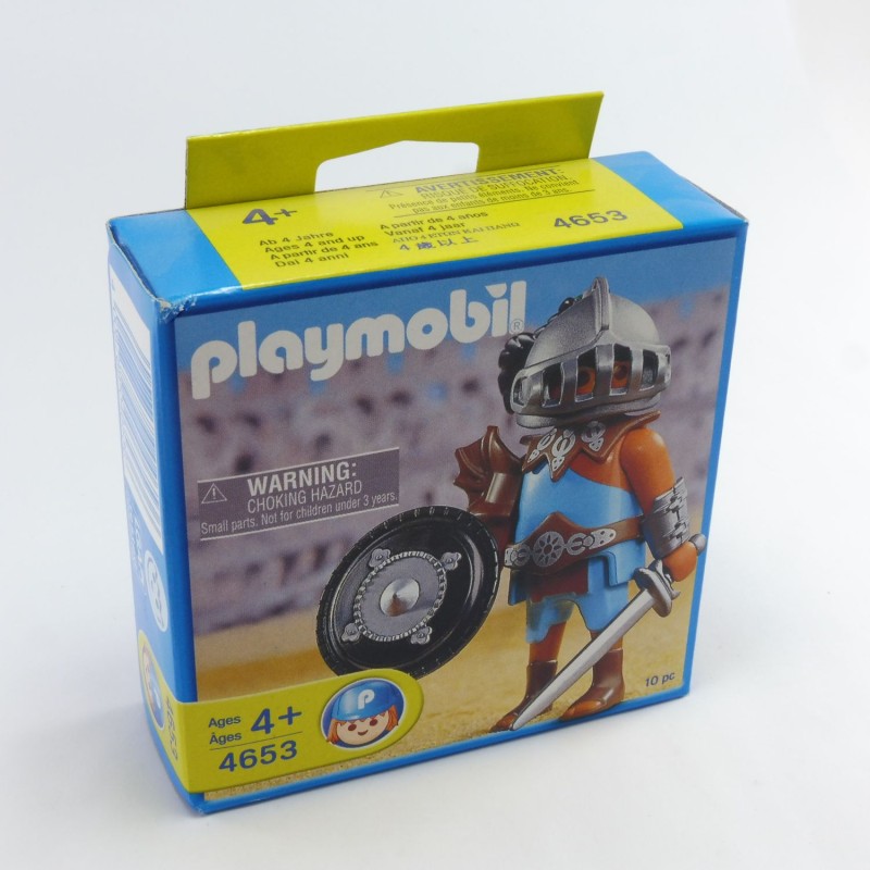 staal Achtervolging toewijzing Playmobil 4653 Gladiator in New Box USA Exclusive