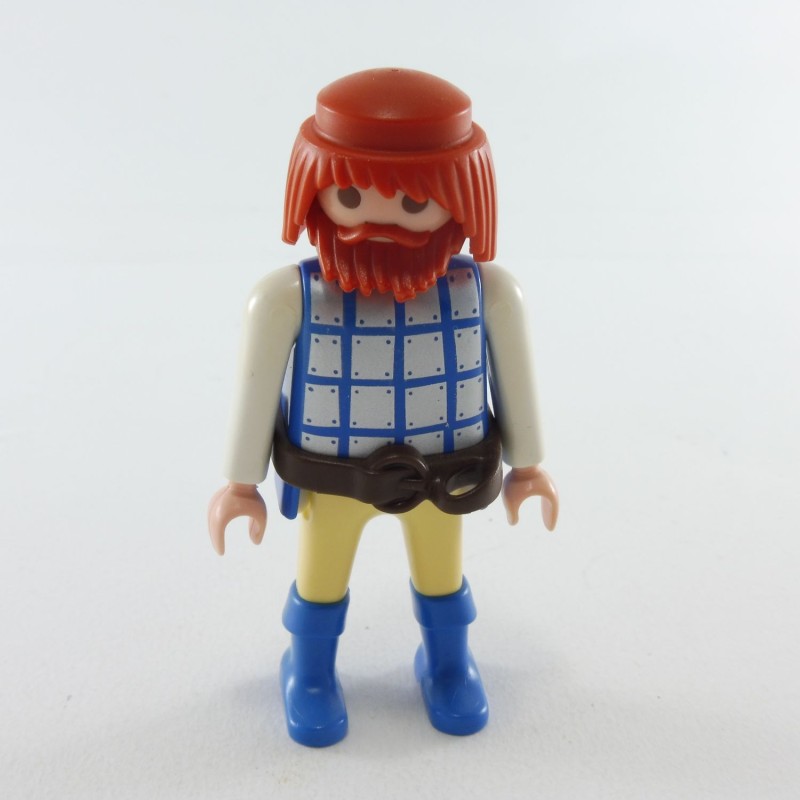 Playmobil 26866 Playmobil Viking Man Yellow and Blue Blue Boots