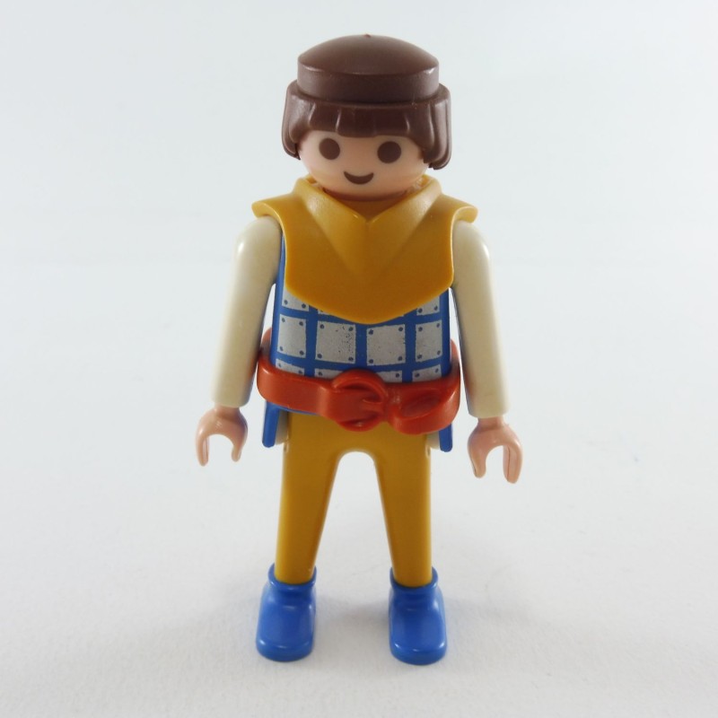 Playmobil 26870 Playmobil Homme Viking Jaune et Bleu Capuche Jaune