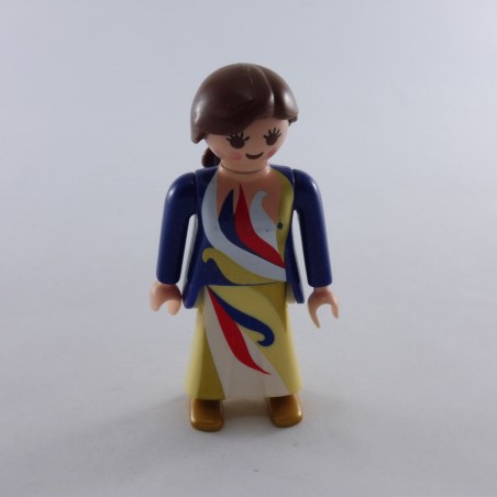 Playmobil 22883 Playmobil Modern Woman with Blue and Yellow Dress