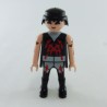 Playmobil 29065 Playmobil Homme Noir et Rouge Tatouages Bras