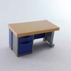 Playmobil 5541 Playmobil Desk with Blue Drawers