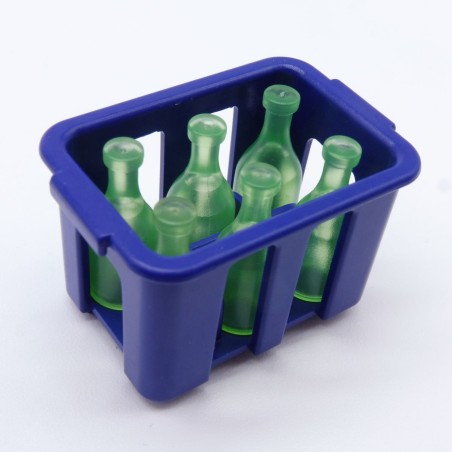 Playmobil 30833 Playmobil Blue Case with 6 Green Bottles