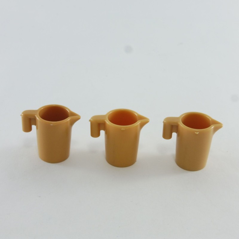 Playmobil 29172 Playmobil Lot de 3 Carafes Marron Hopital 3495