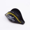 Playmobil 26021 Black and Yellow Bicorn Skull Pirate Hat