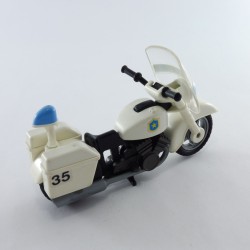 Playmobil Moto de Police Blanche Vintage 3564