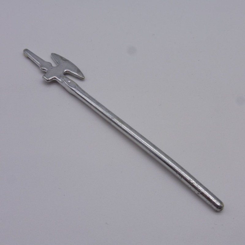 Playmobil 25486 Spear Silver Chrome Vintage 3265 3409 fair condition