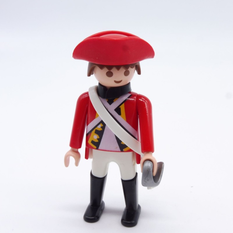 Playmobil Man Soldier Red Tunic