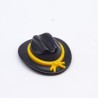 Playmobil 4753 Chapeau Noir avec Bord Jaune Officier Nordiste