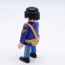 Playmobil Soldat Nordiste avec Brelage Marron et Cheveux Noirs 5249