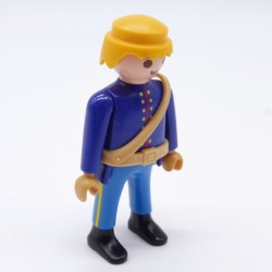 Playmobil 2921 Soldat Nordiste avec Brelage Marron et Cheveux Jaunes 5249