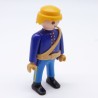 Playmobil 2921 Union Soldier with Brown Braces and Yellow Hair 5249