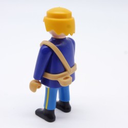 Playmobil Soldat Nordiste avec Brelage Marron et Cheveux Jaunes 5249