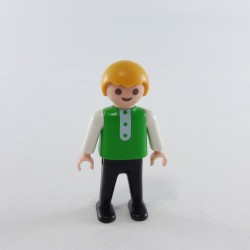 Playmobil 26285 Playmobil Child Boy Black Green and White 3714