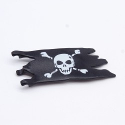 Playmobil 17152 Torn Pirate Skull Flag