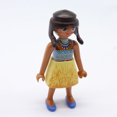 Playmobil 32919 Young Girl Yellow Skirt Thin Body