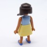 Playmobil Young Girl Yellow Skirt Thin Body