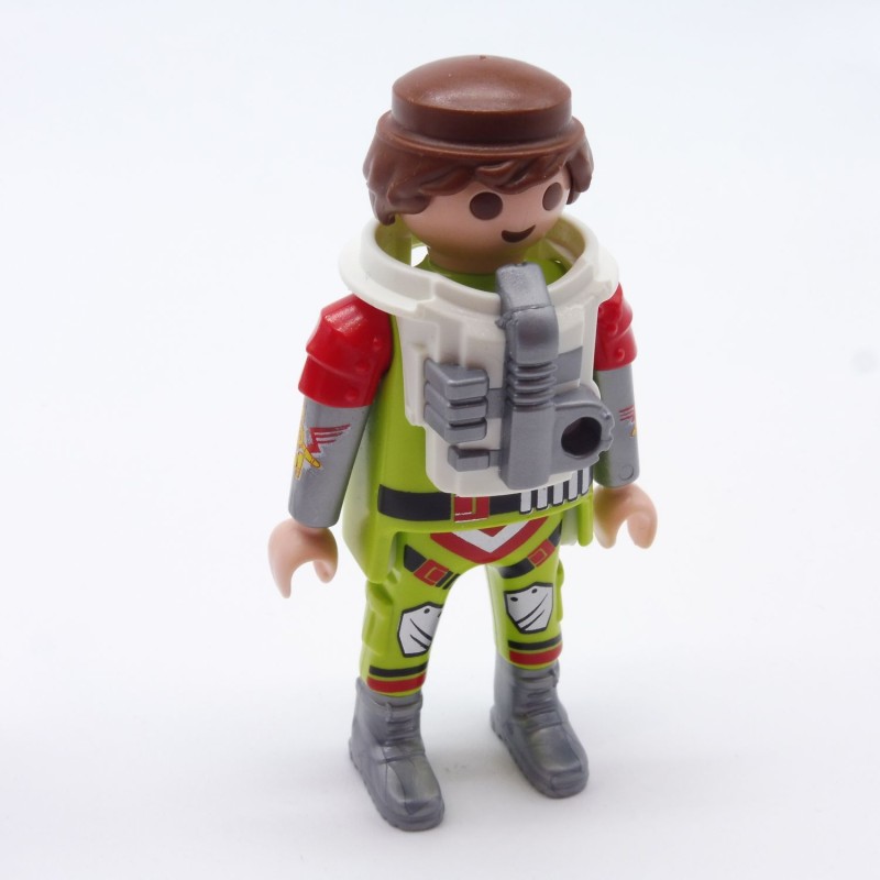 Playmobil 32939 Homme Vert et Rouge Scaphandre Espace Blanc