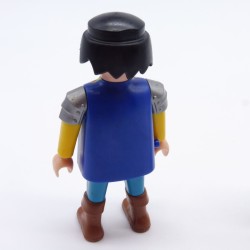 Playmobil Mens Knight Medieval Blue and Yellow Brown Boots