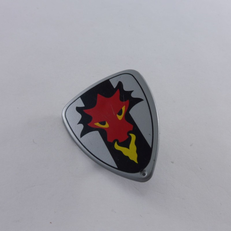 Playmobil 7916 Playmobil Gray and Black Red Dragon Shield