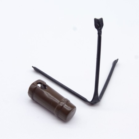 Playmobil 11051 Dark Brown Quiver with Black Arrows