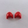 Playmobil Set of 2 Red Medieval Shoulder Covers