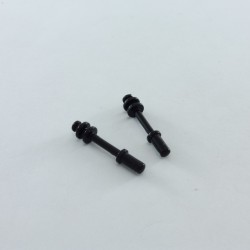 Playmobil 28155 Playmobil Lot de 2 Petites Antennes Noires 3081 3282 5539 6195 6511 6872 6919 9131 9488