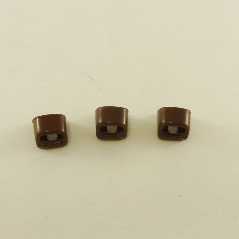 Playmobil 8571 Playmobil Pack of 3 brown pockets for belts