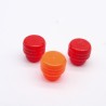 Playmobil 34224 Lot de 3 Pièces Rouge et Orange Gyrophare System X