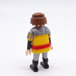 Playmobil Yellow Knight Black and Silver Black Griffin Red Belt