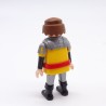 Playmobil Yellow Knight Black and Silver Black Griffin Red Belt