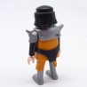 Playmobil Chevalier Samourai Noir et Orange Ceinture Noire 5483