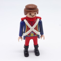 Playmobil 3212 Man Soldier Guard Officer White Brelage