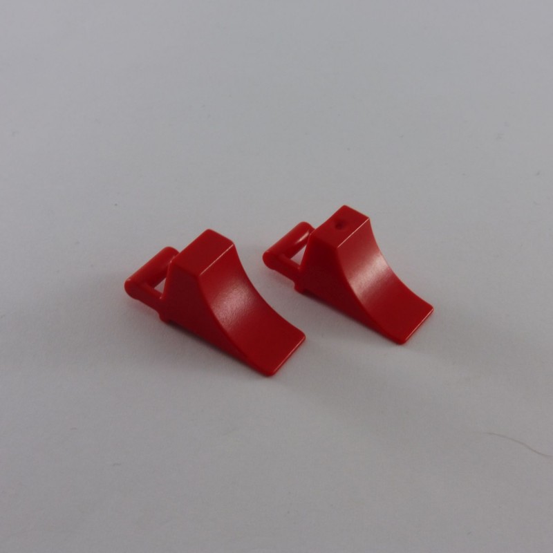 Playmobil 27552 Playmobil Lot de 2 Cale Roues Rouges