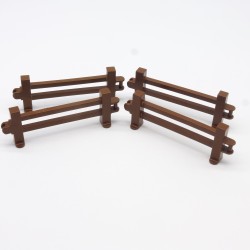 Lego LEG0002 4X 3967 Duplo Fence 1x5x1 1/2 Interlocking 2655 1685 2650 2641 2378 Damaged