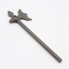 Lego LEG0062 6123 Weapon Weapon Halberd Halberd Dark Gray Old