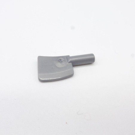 Lego LEG0102 98369 Minifigure Ustensil Hachoir Cleaver Gris Argent