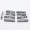 Lego LEG0162 9X 92950 Arch 1x6 Light Gray