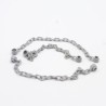 Lego LEG0186 3X 30104 Chain 21 Links Gris Clair