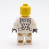 Lego CTY0223 Figurine Homme Astronaute City 3367 Jambes et Tête un peu abimées